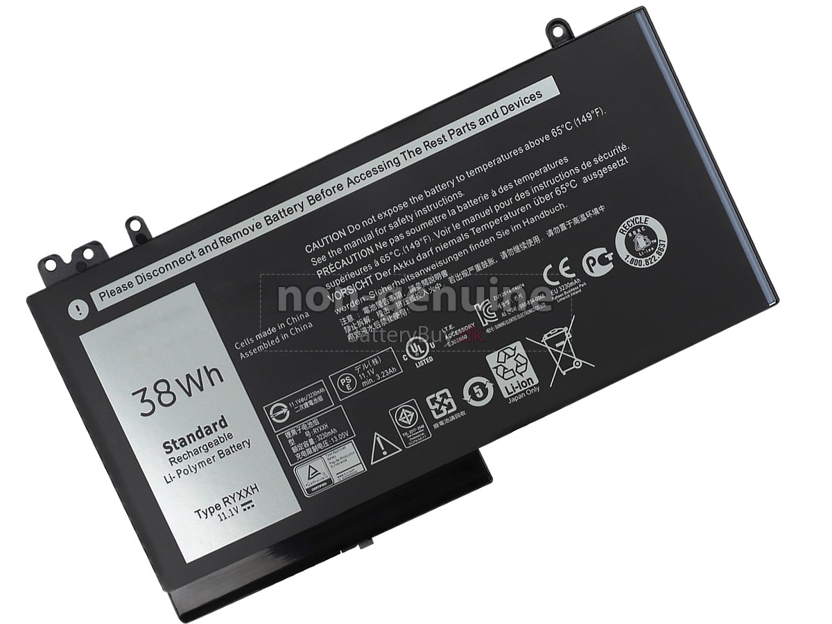Dell 0RYXXH laptop udskiftningsbatteri