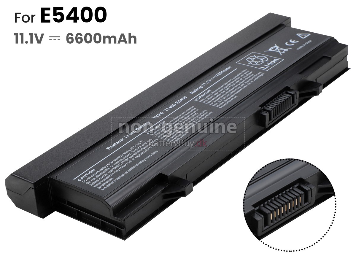 Dell Latitude E5410 laptop udskiftningsbatteri