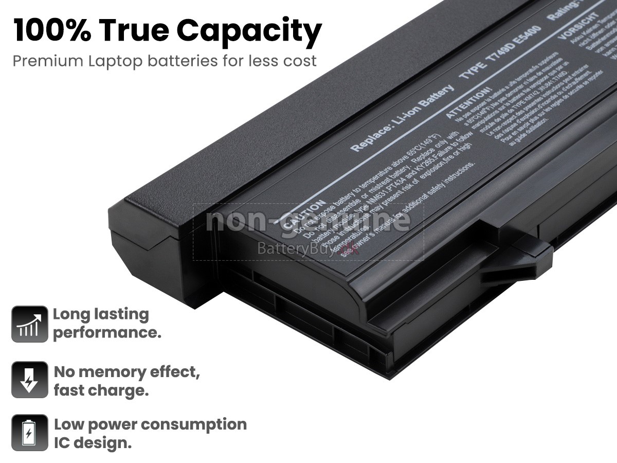 Dell Latitude E5410 laptop udskiftningsbatteri