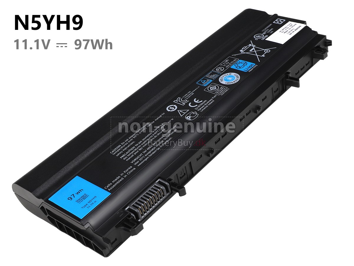Dell N5YH9 laptop udskiftningsbatteri