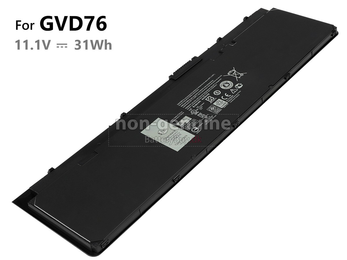 Dell Latitude E7250 laptop udskiftningsbatteri