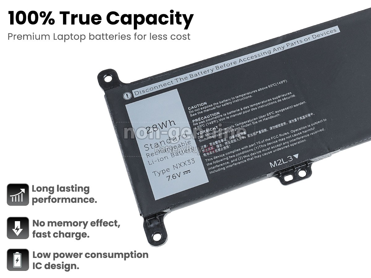 Dell Inspiron 11 3195 2-IN-1 udskiftningsbatteri