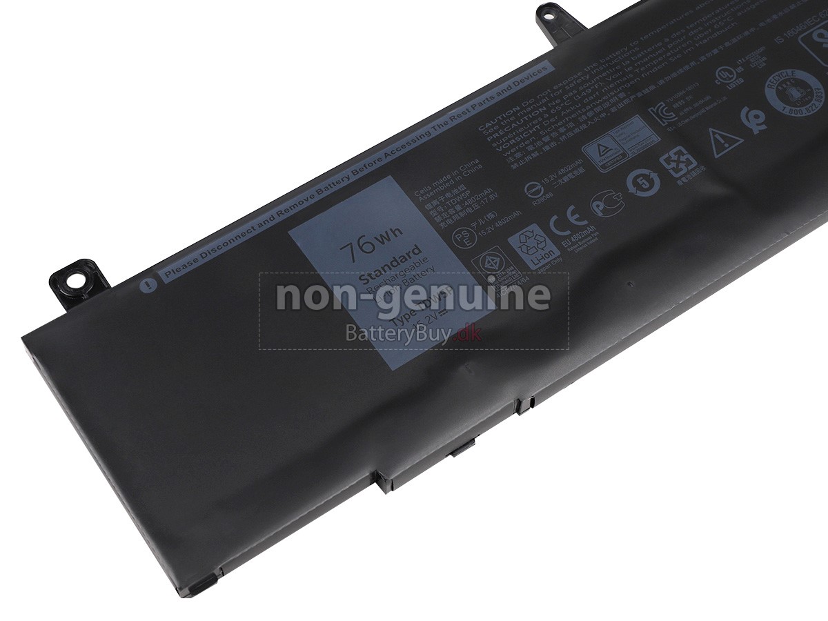Dell Alienware ALW13ER-1708 laptop udskiftningsbatteri