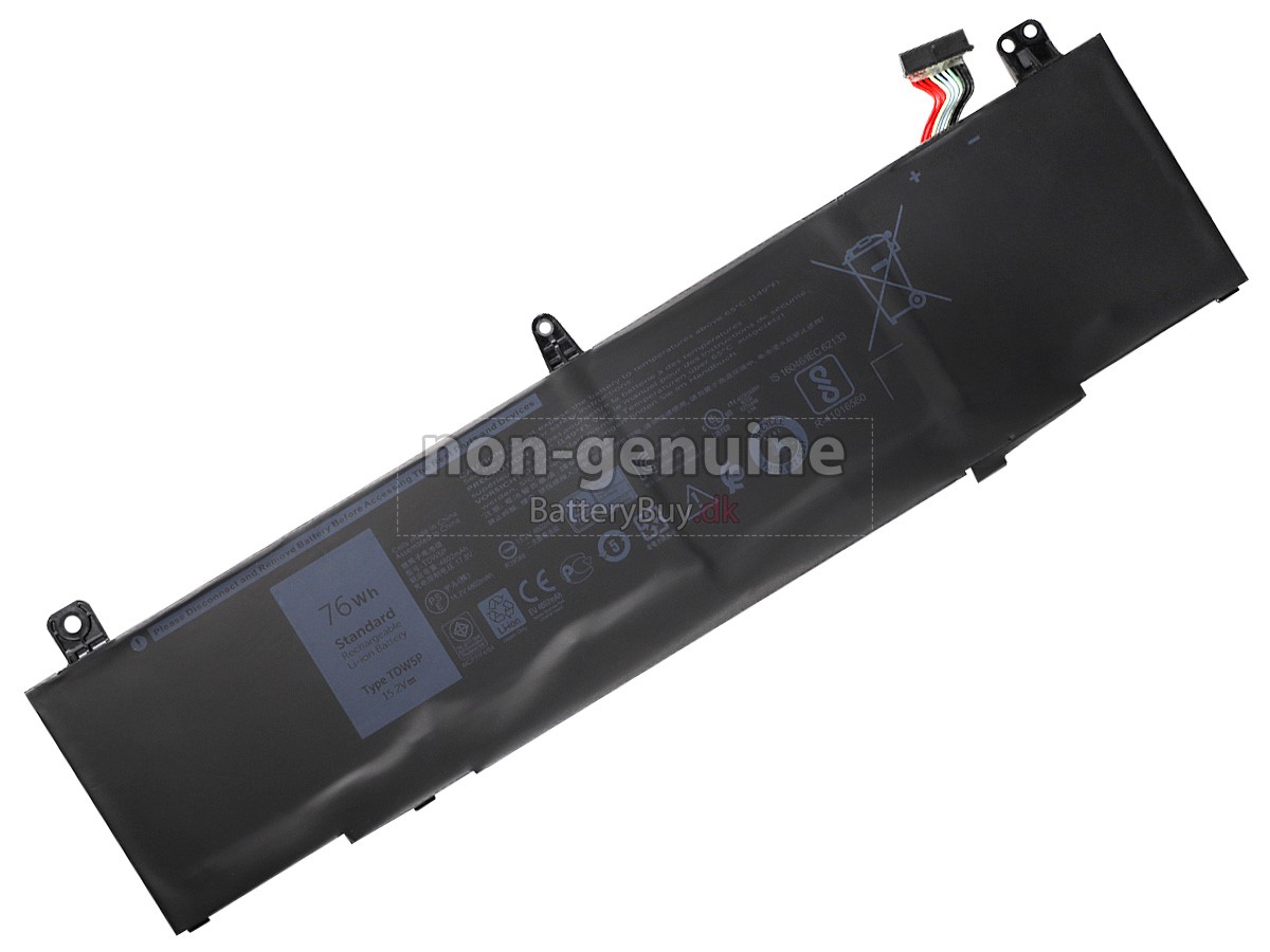Dell Alienware 13(ALW13C-R2728S) laptop udskiftningsbatteri