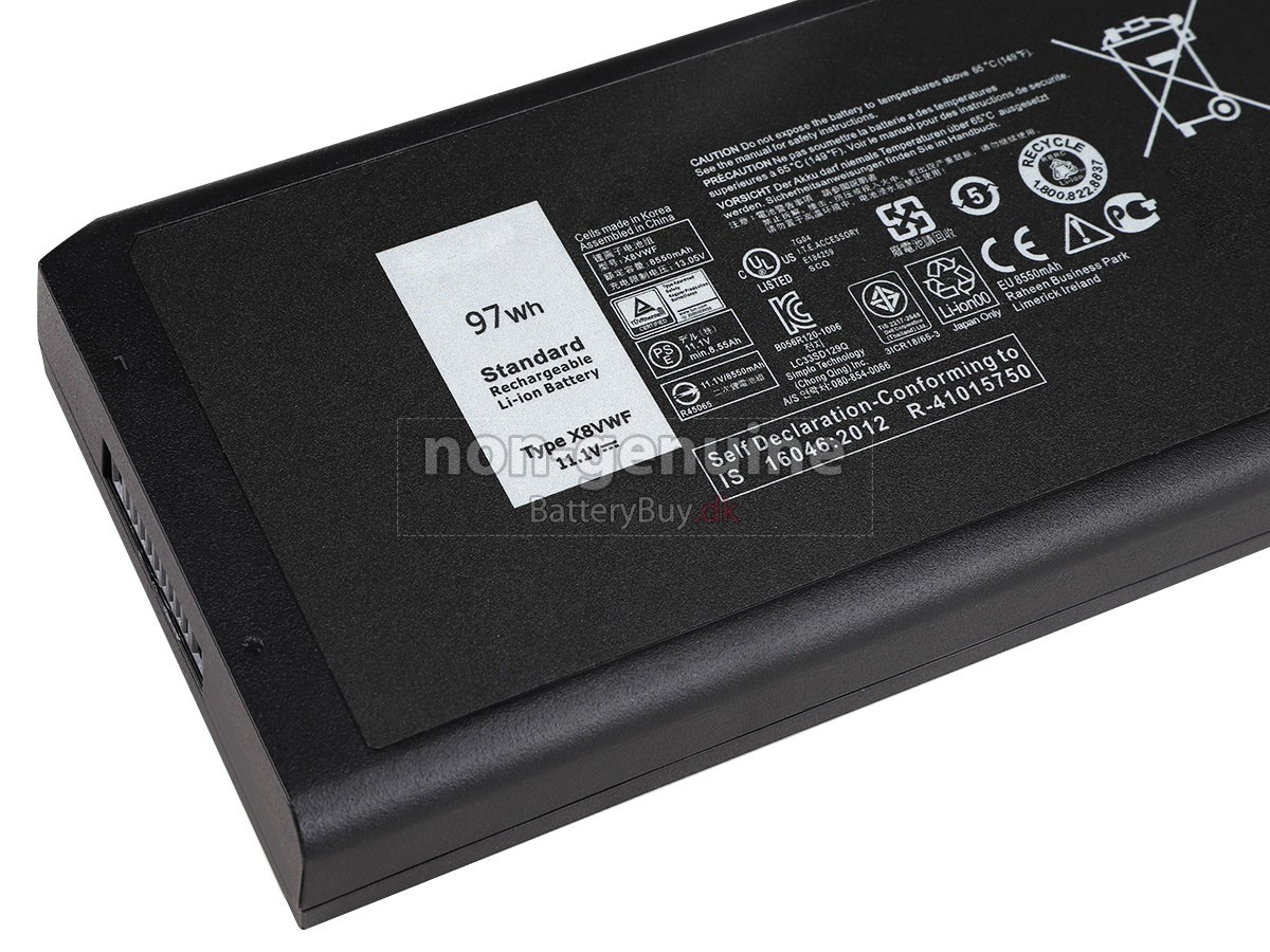 Dell Latitude E5404 laptop udskiftningsbatteri