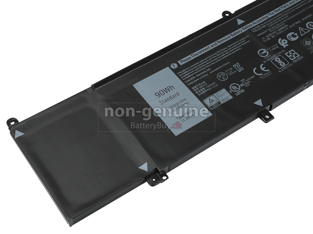 Dell Alienware M17 P37E laptop udskiftningsbatteri