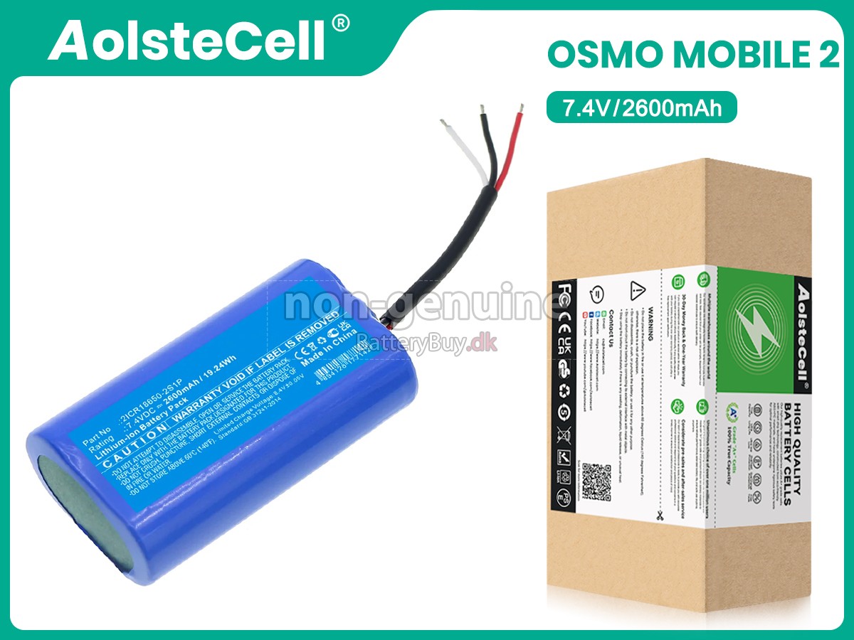 DJI OSMO MOBILE 2 udskiftningsbatteri
