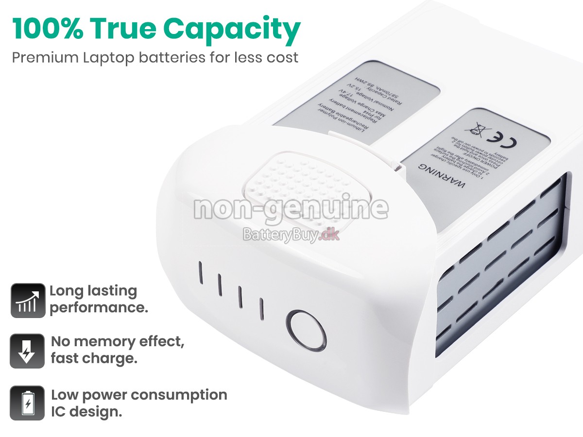 DJI PHANTOM 4 PRO udskiftningsbatteri