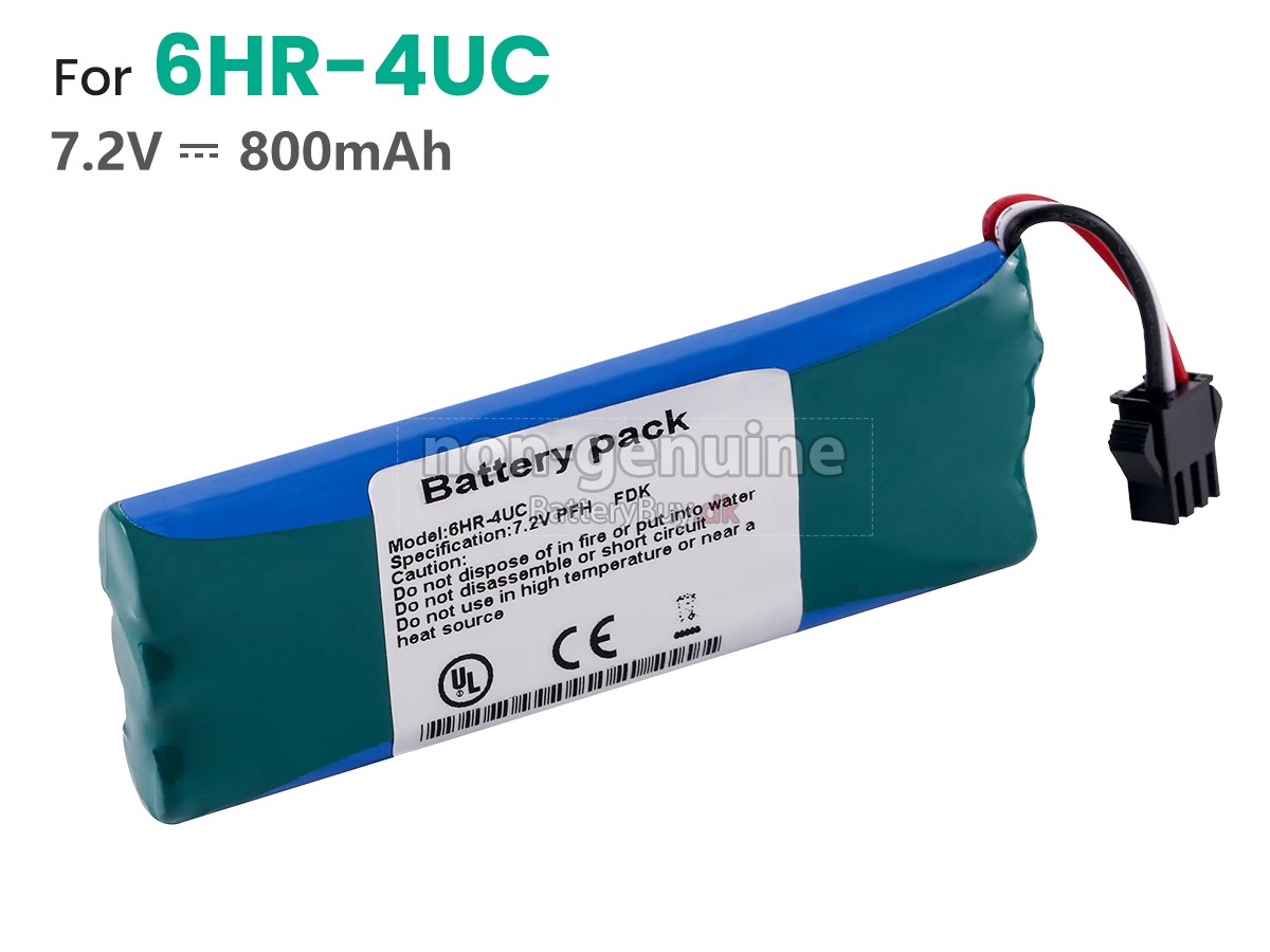 Doppler 6HR-4UC udskiftningsbatteri