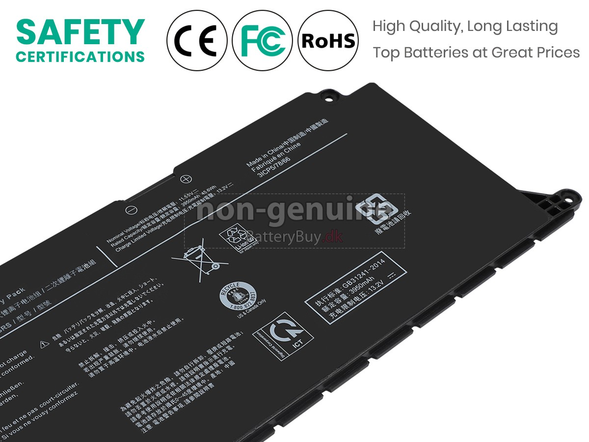 Dynabook PS0132UA1BRS udskiftningsbatteri