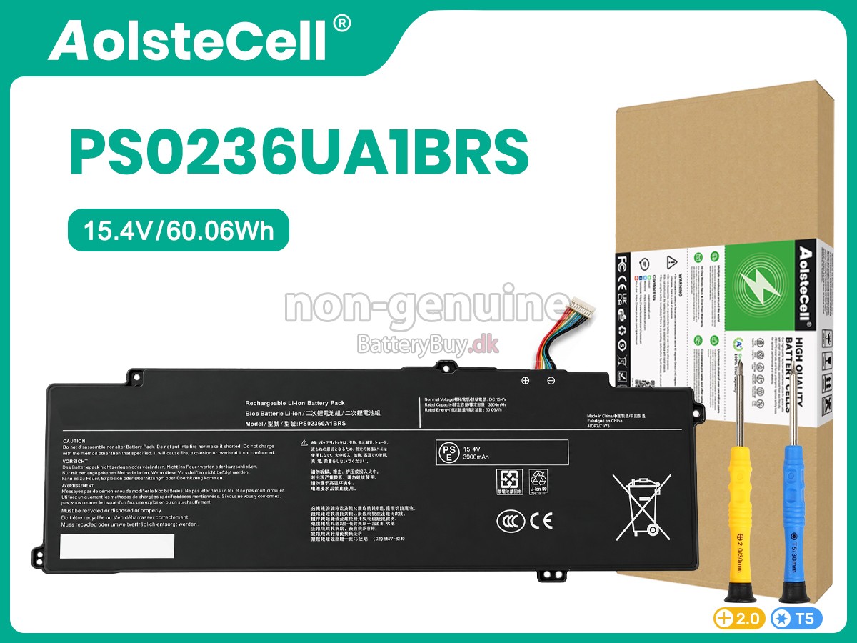 Dynabook PS0236UA1BRS udskiftningsbatteri