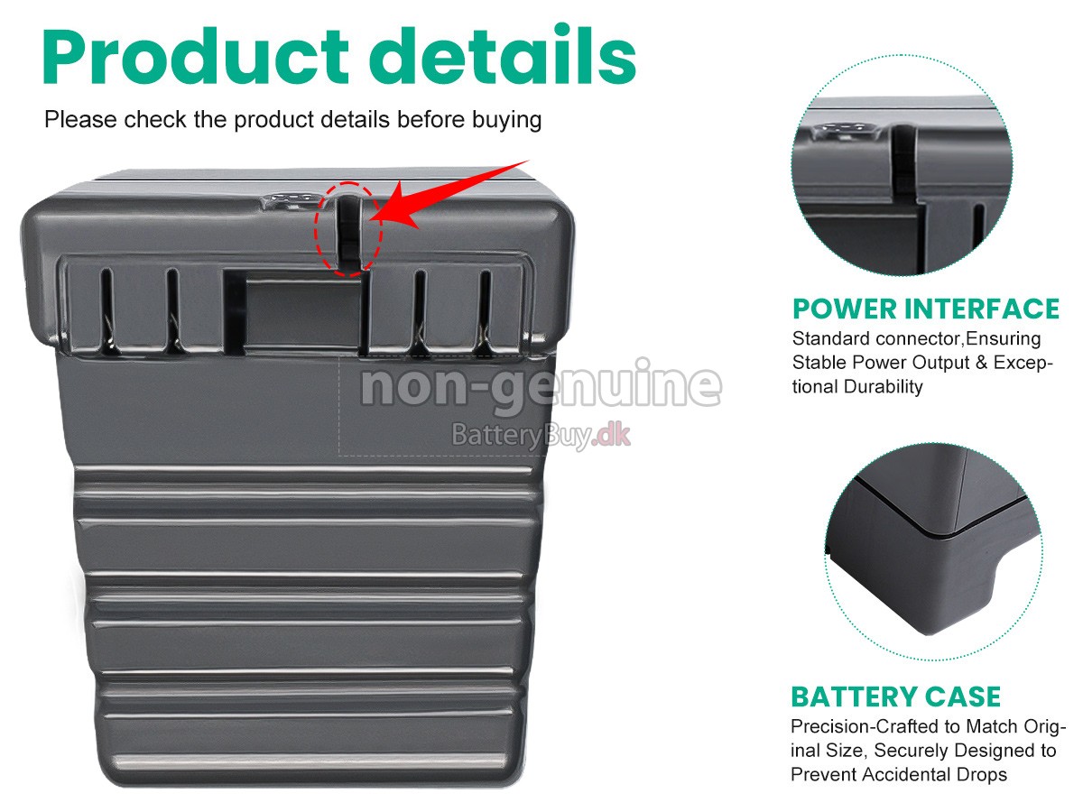 Dyson 360EYE udskiftningsbatteri