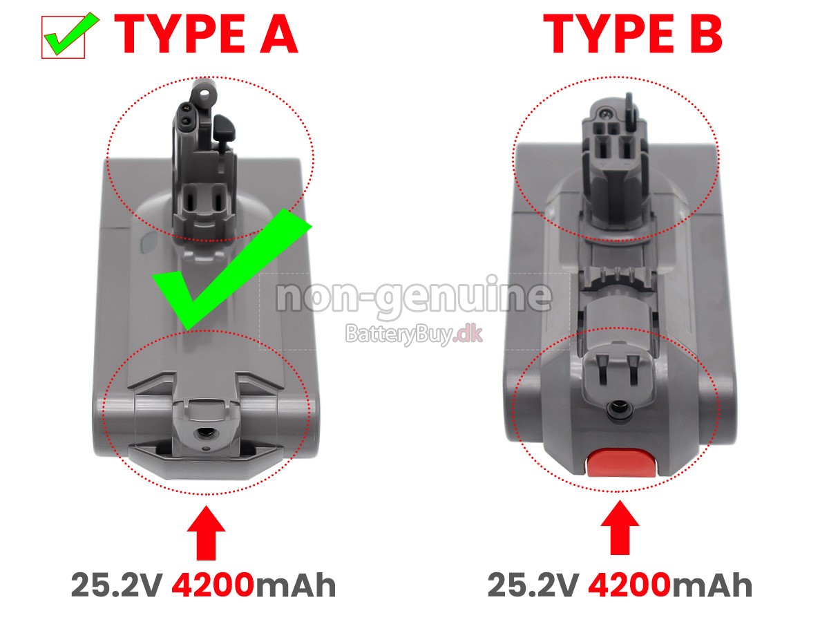 Dyson 268804-01 udskiftningsbatteri