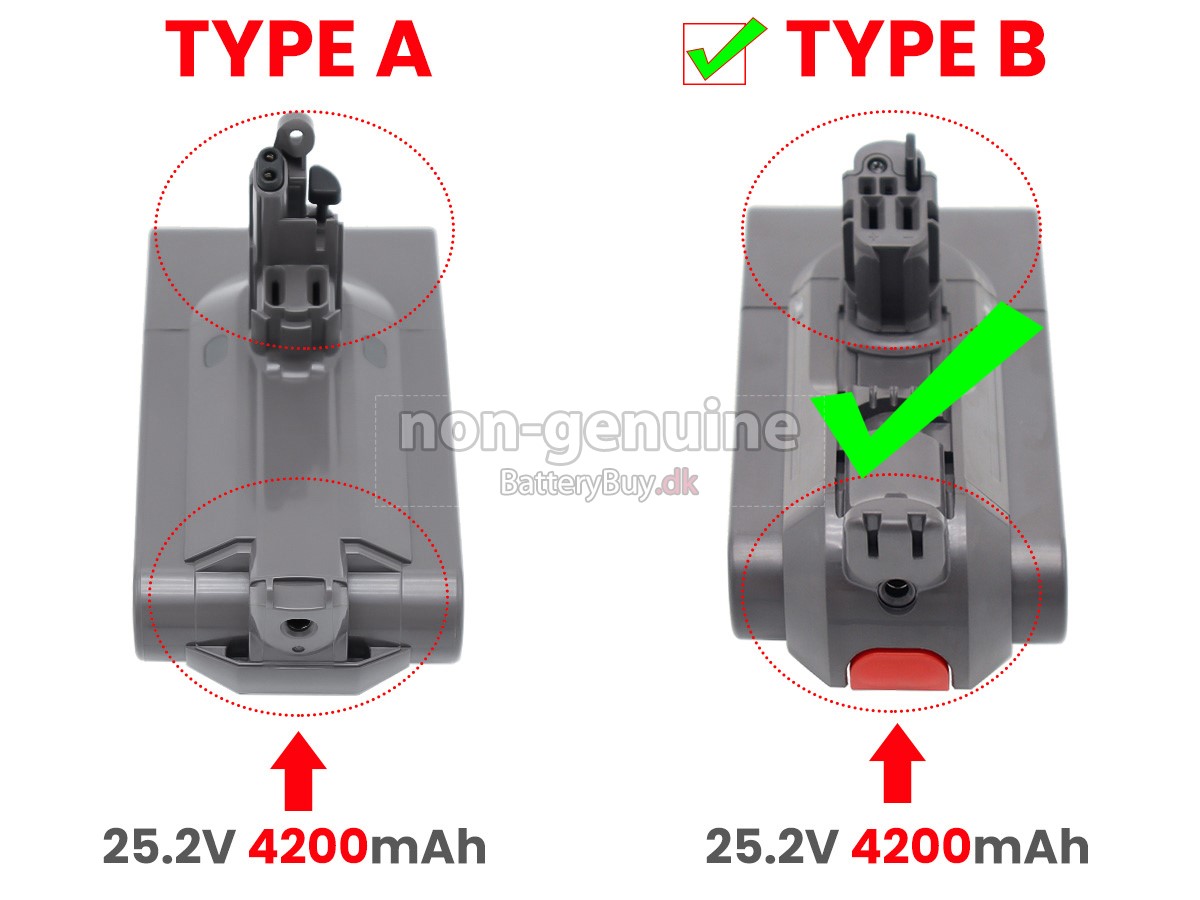 Dyson 268804-01 udskiftningsbatteri