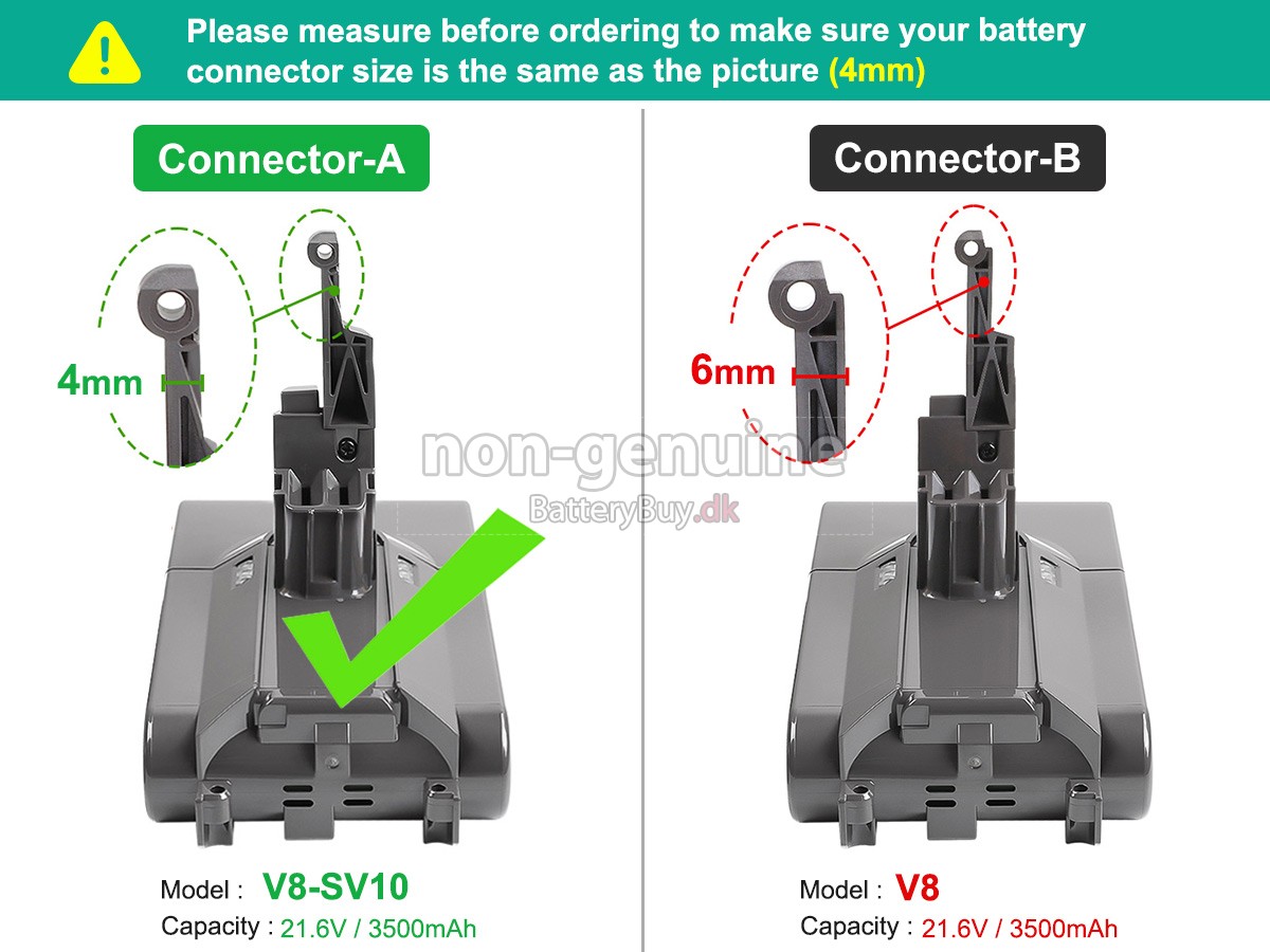 Dyson 215681 udskiftningsbatteri