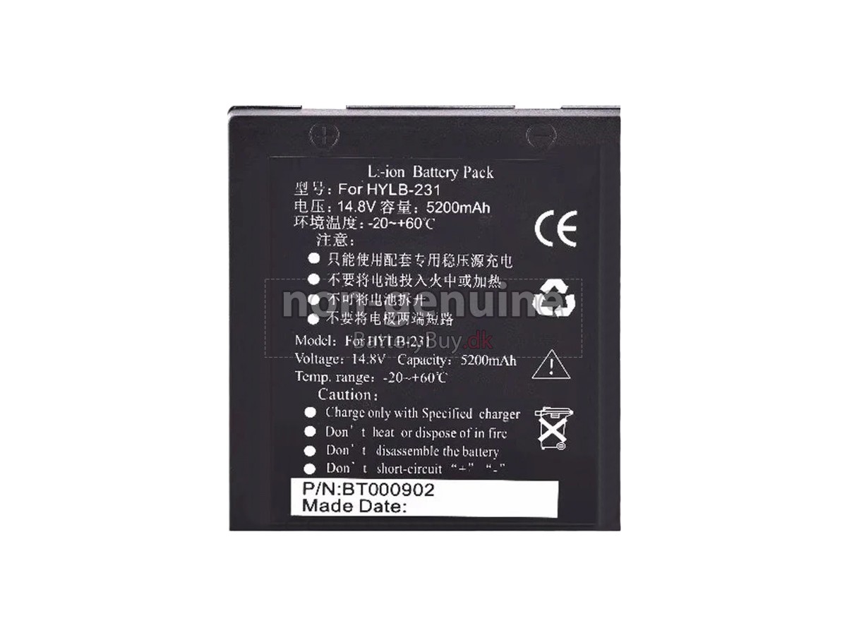 EDAN SE-38232 udskiftningsbatteri