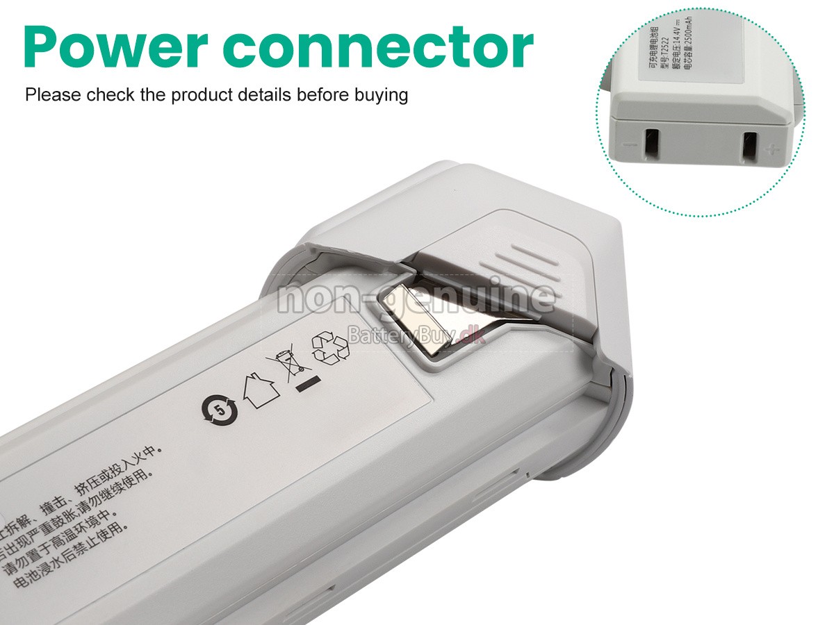 Eufy HOMEVAC H30 udskiftningsbatteri