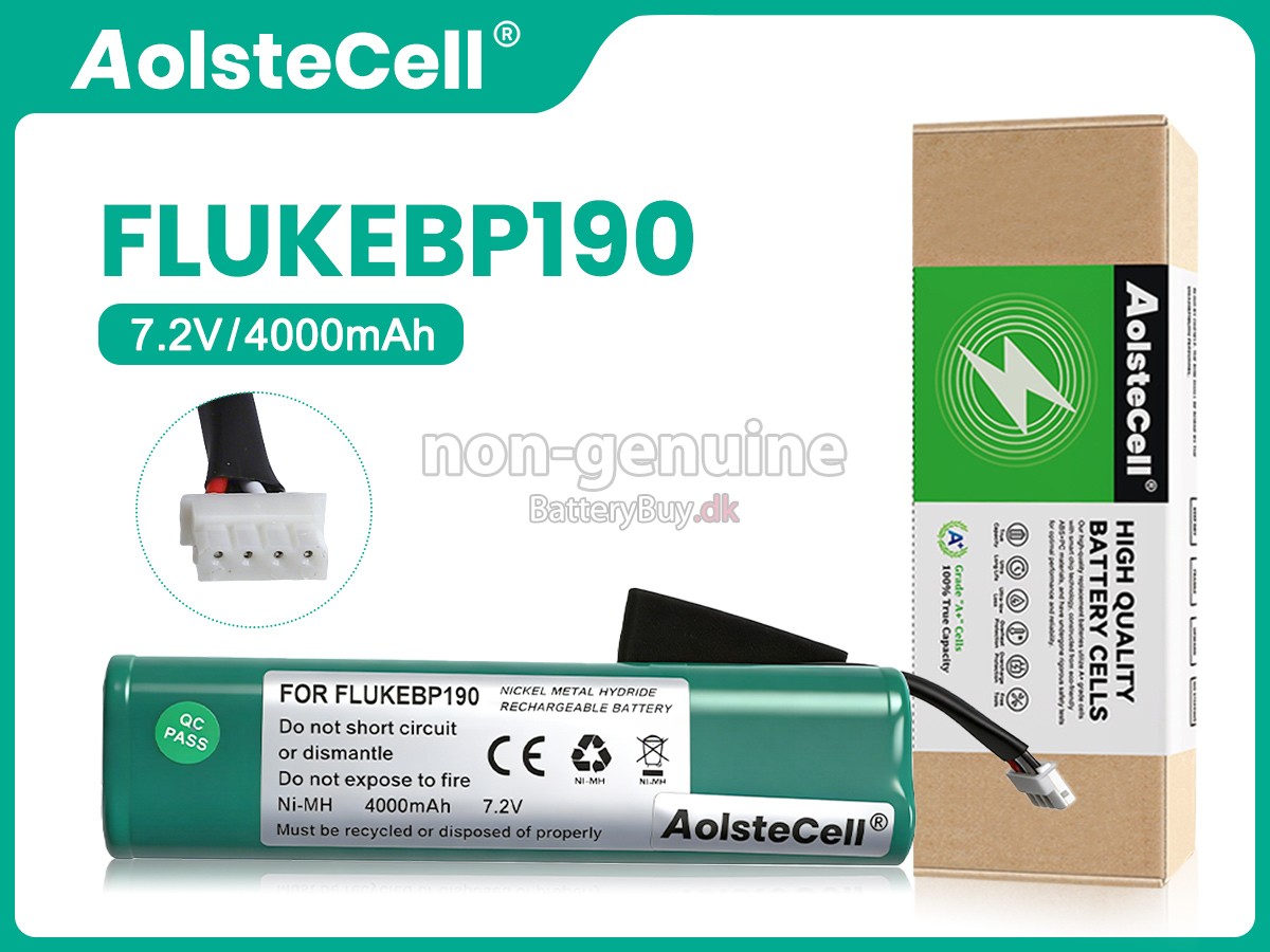 FLUKE 196 udskiftningsbatteri