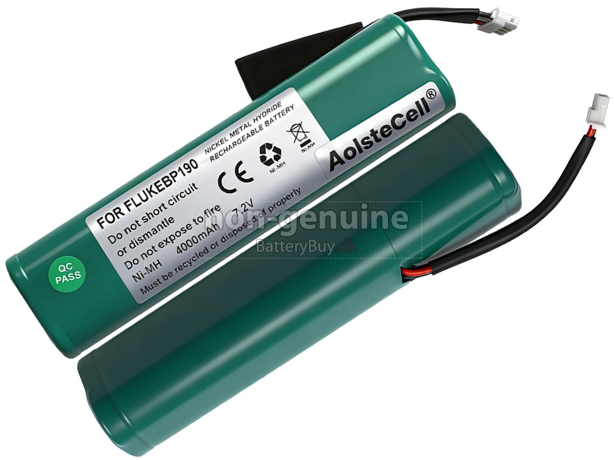 FLUKE 196 udskiftningsbatteri