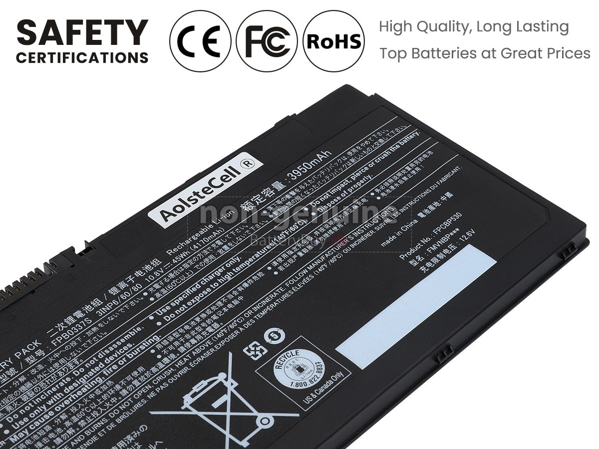 Fujitsu FPB0337S udskiftningsbatteri