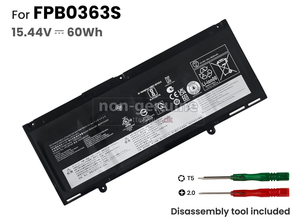 Fujitsu FPB0363S udskiftningsbatteri