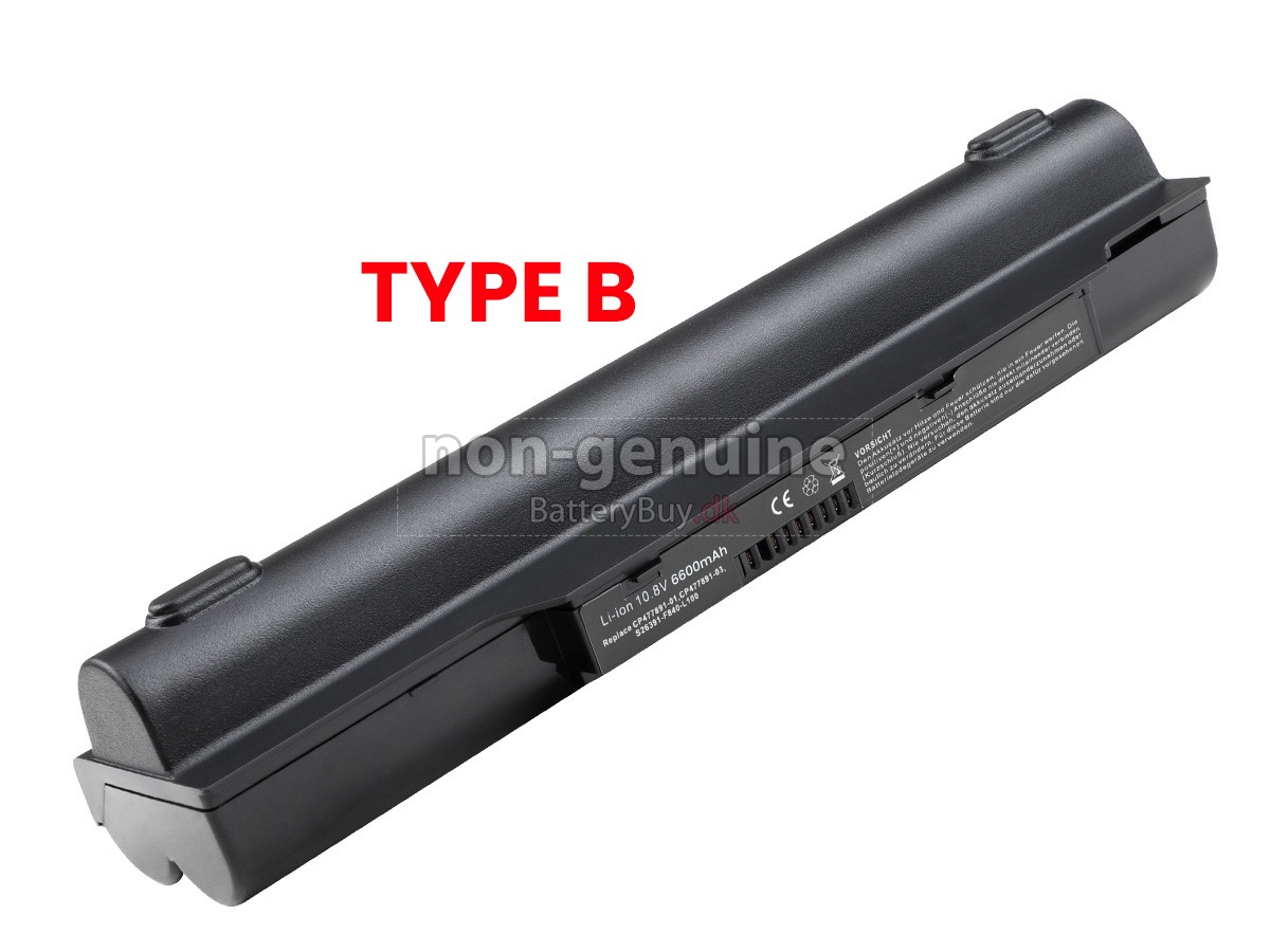 Fujitsu LifeBook LH701 laptop udskiftningsbatteri