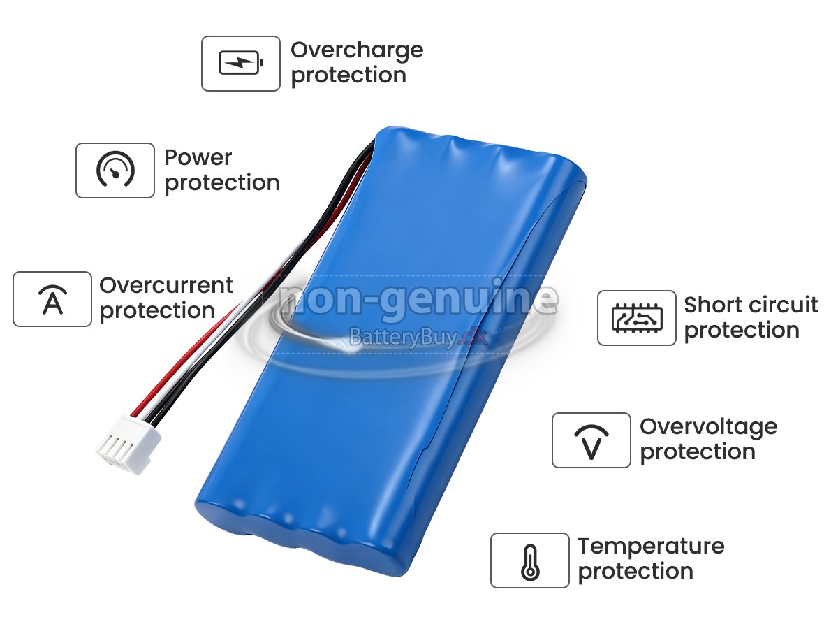 Fukuda 515900026 udskiftningsbatteri