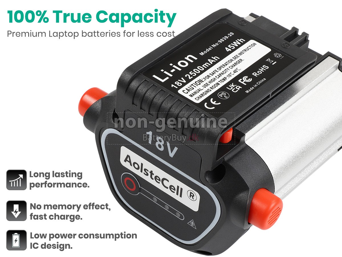 Gardena 9837-55 udskiftningsbatteri