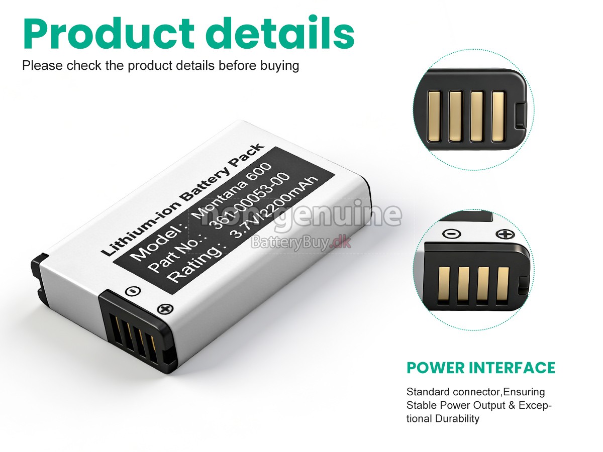 Garmin 010-11599-00 udskiftningsbatteri