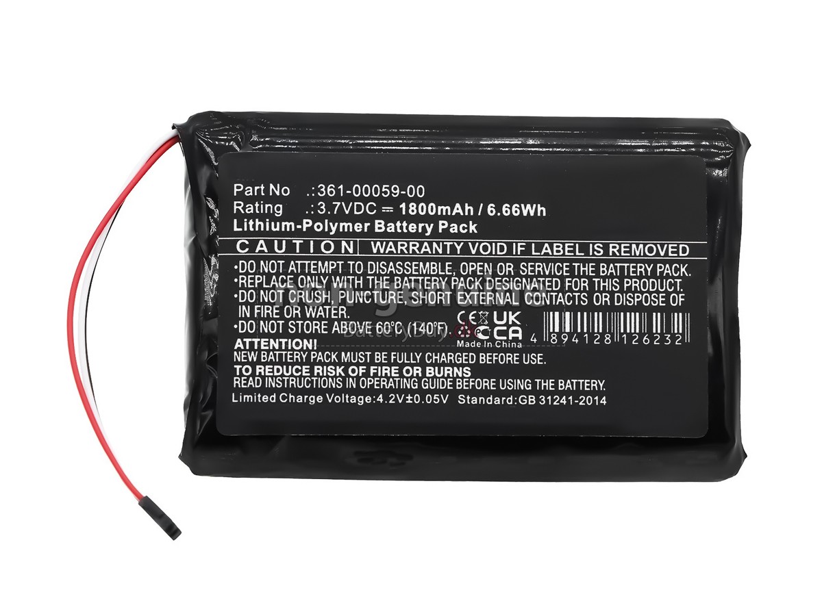 Garmin 361-00059-00 udskiftningsbatteri