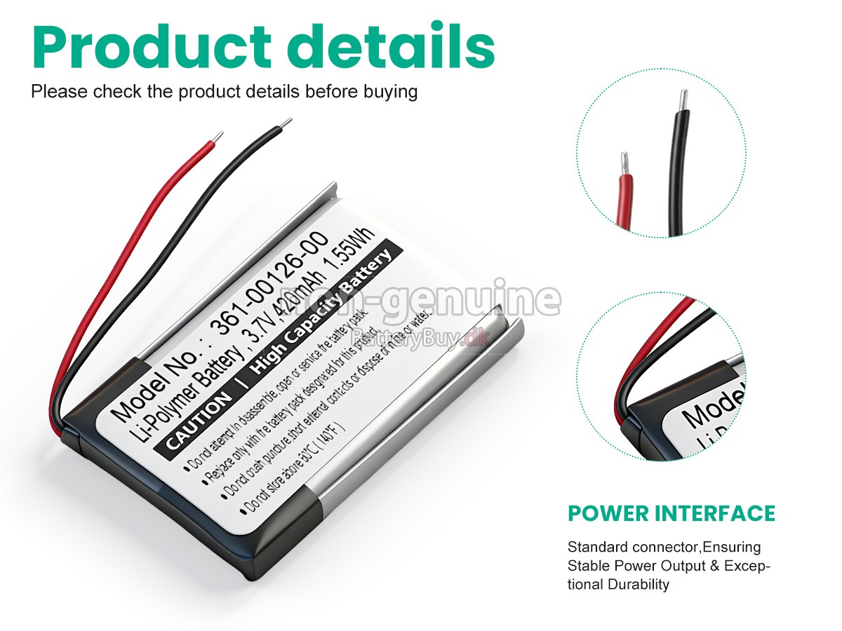 Garmin 010-02357-00 udskiftningsbatteri
