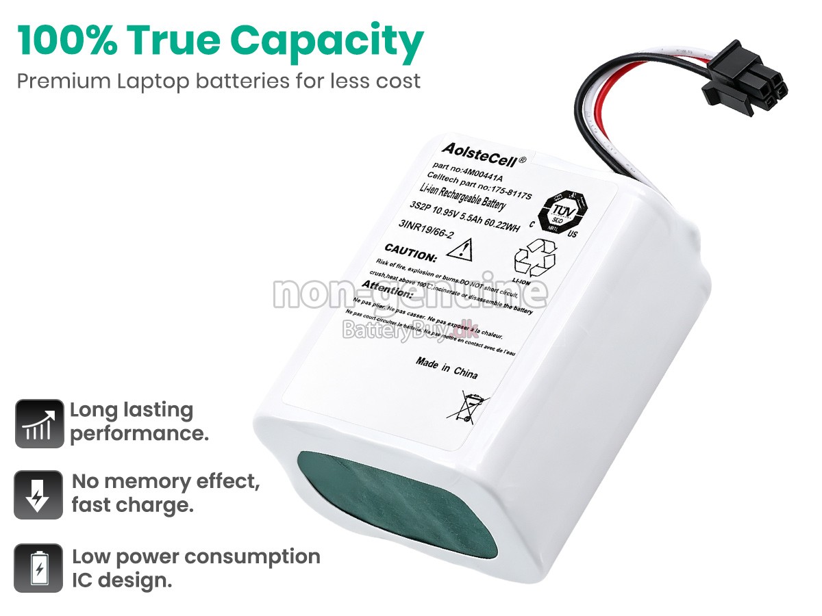 GE 4M00441A udskiftningsbatteri
