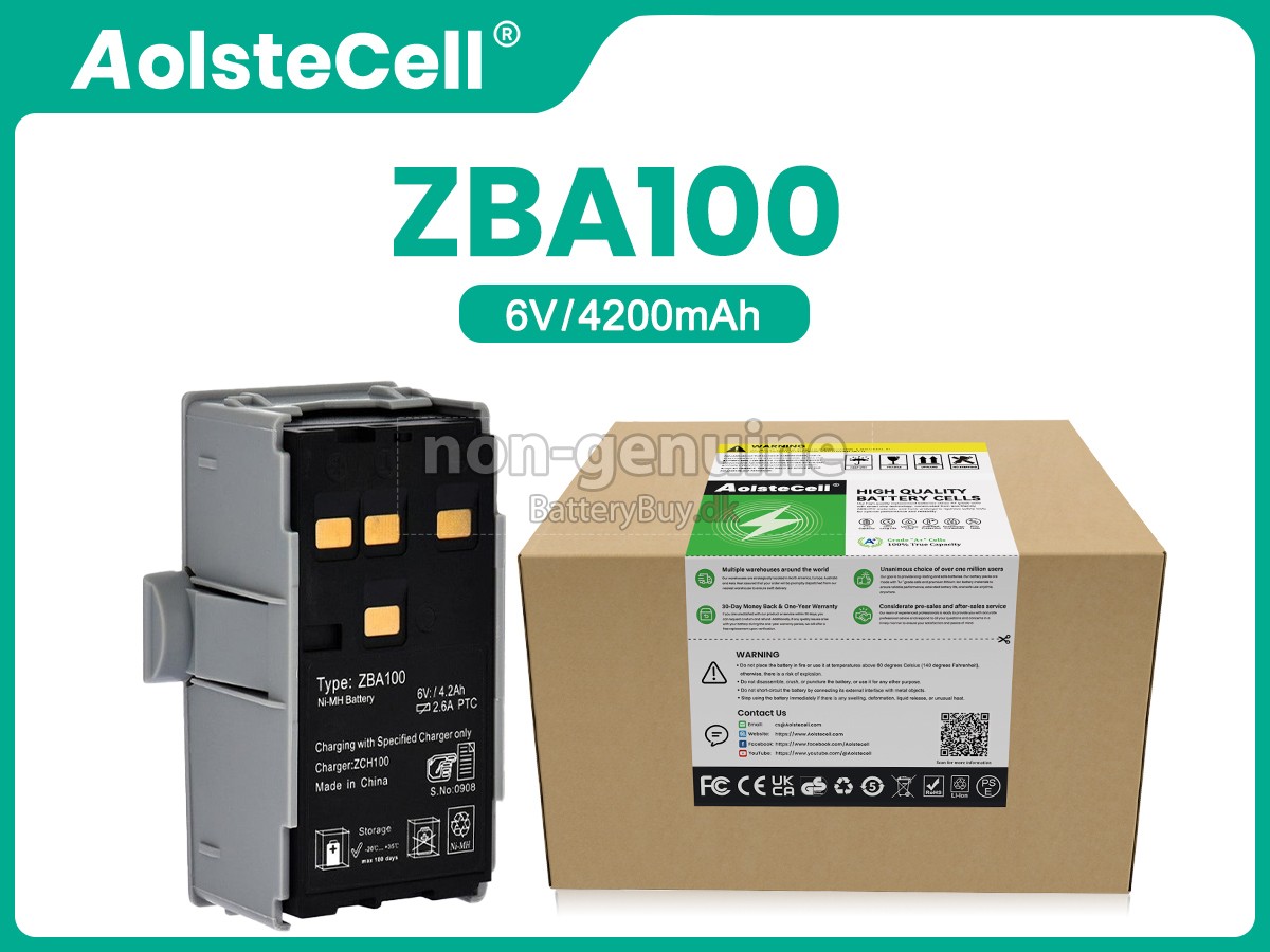 Geomax ZTS602 udskiftningsbatteri