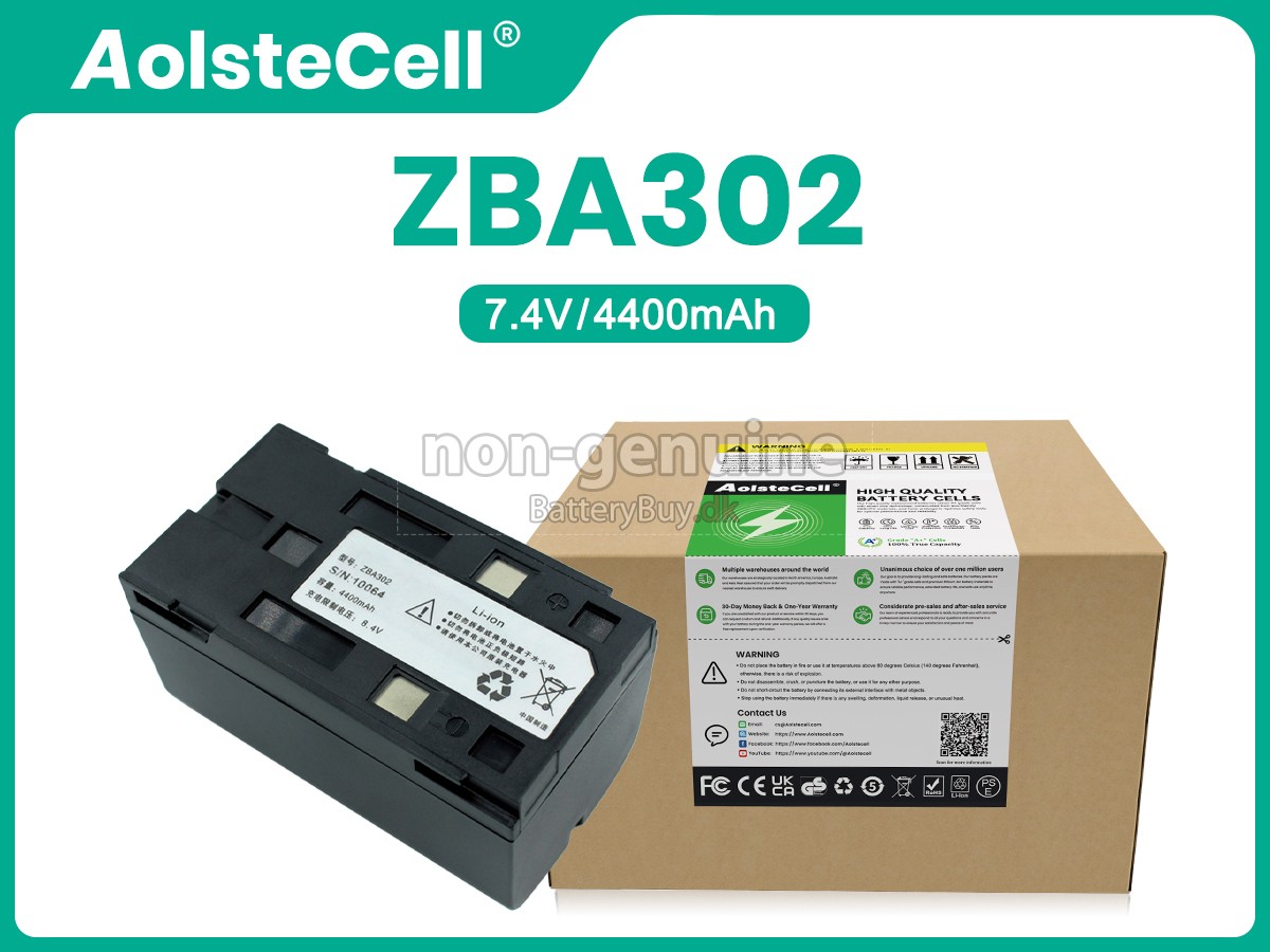 Geomax ZT30 udskiftningsbatteri