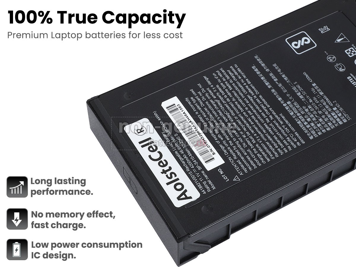 Getac S410 udskiftningsbatteri