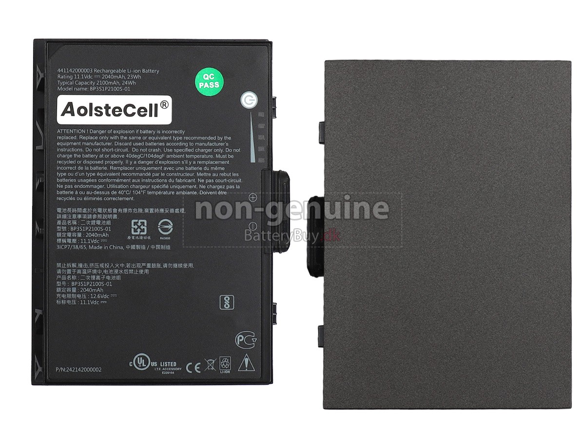 Getac 242142000002 udskiftningsbatteri