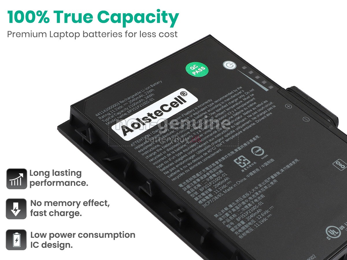 Getac K120 udskiftningsbatteri