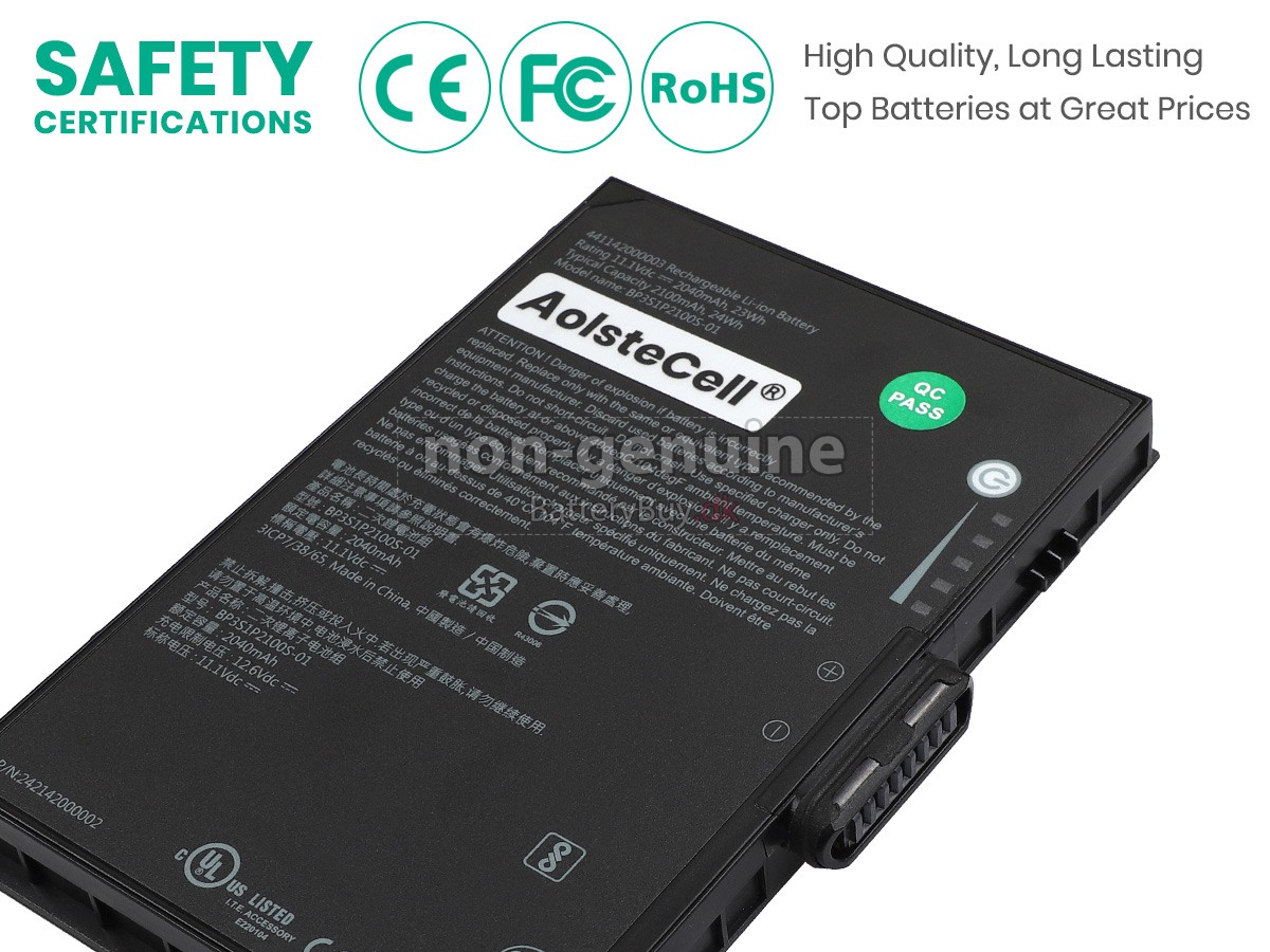 Getac K120 udskiftningsbatteri
