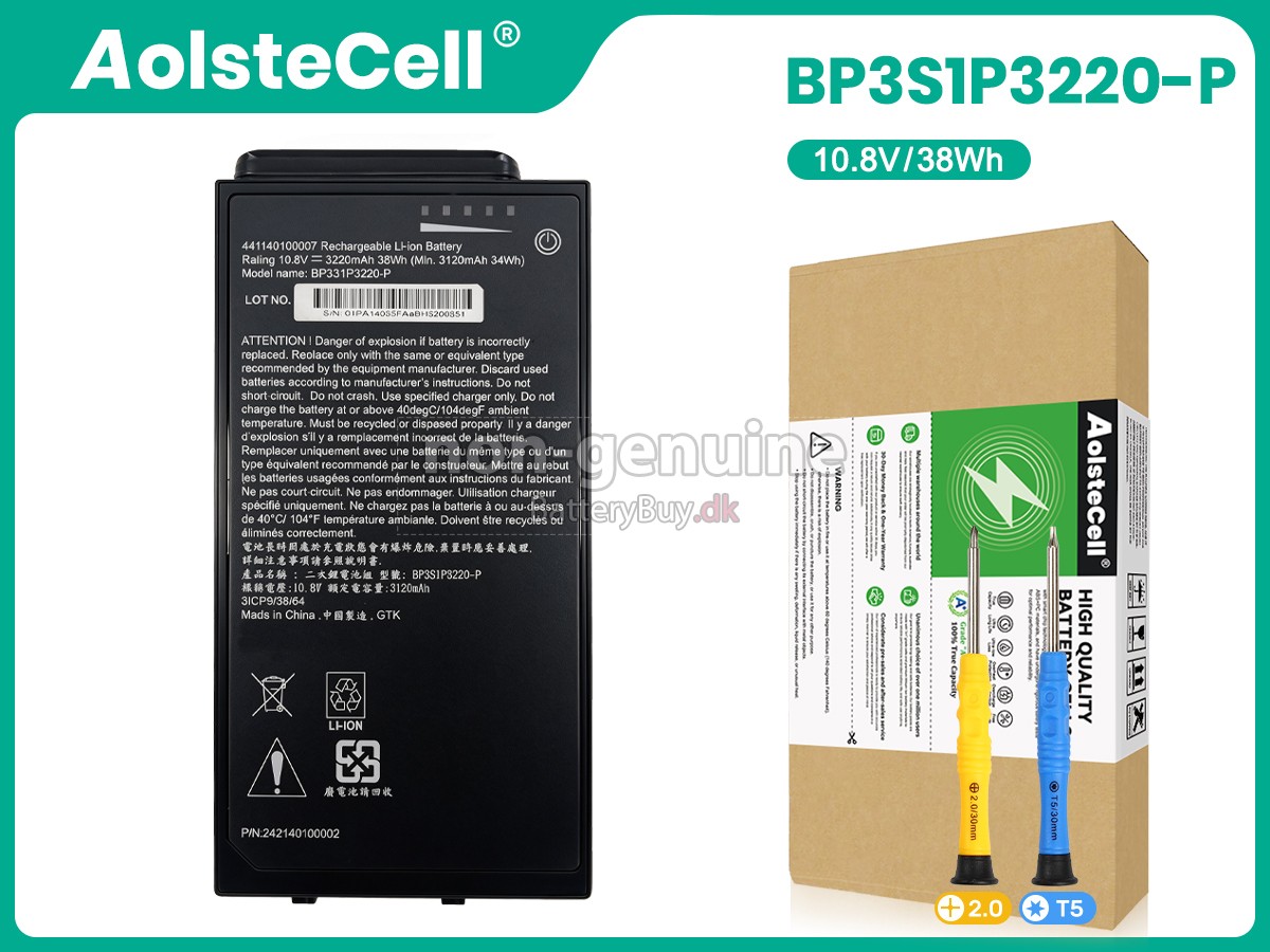 Getac 242140100002 udskiftningsbatteri