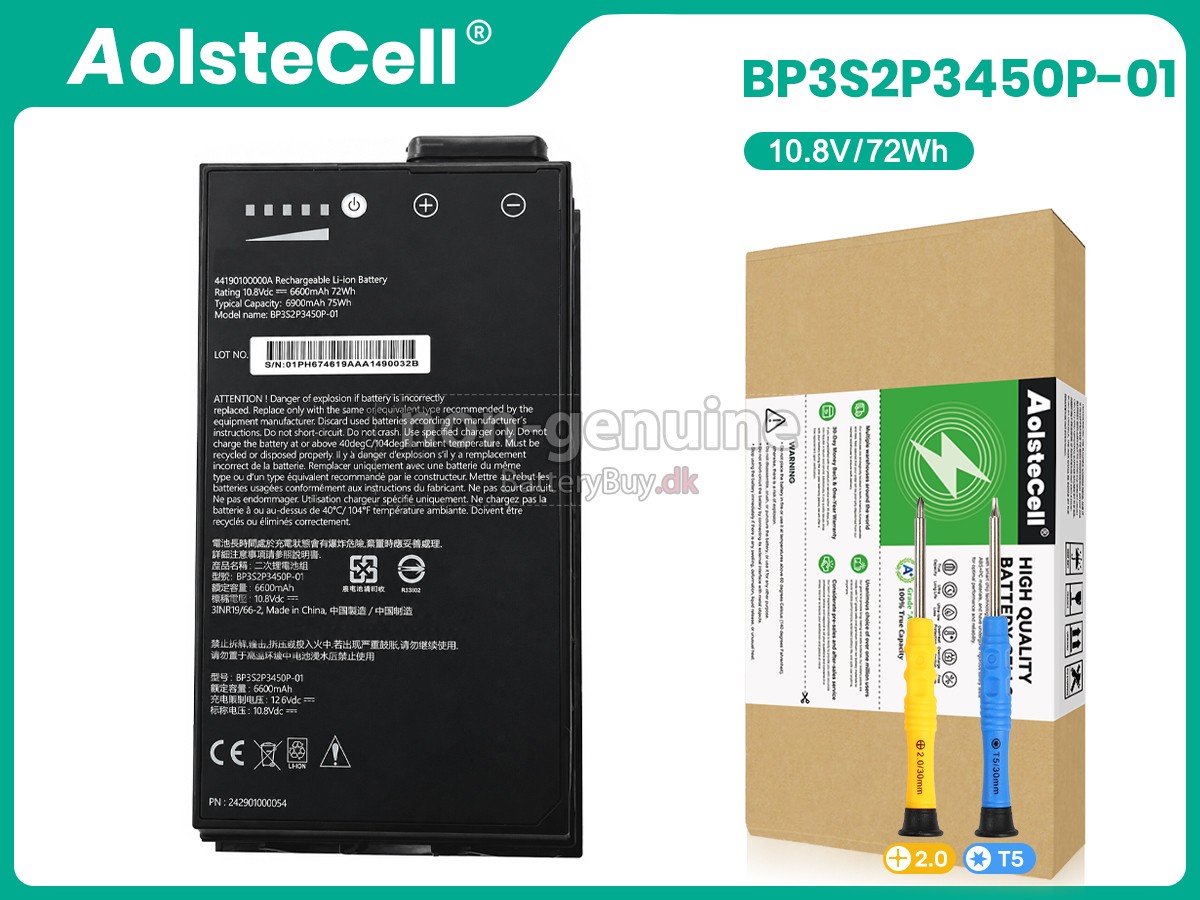 Getac 44190100000A udskiftningsbatteri