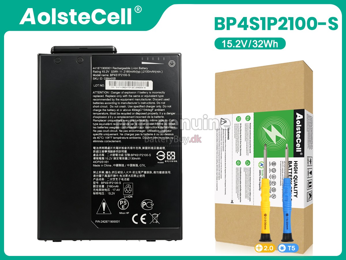 Getac GBM4XB udskiftningsbatteri
