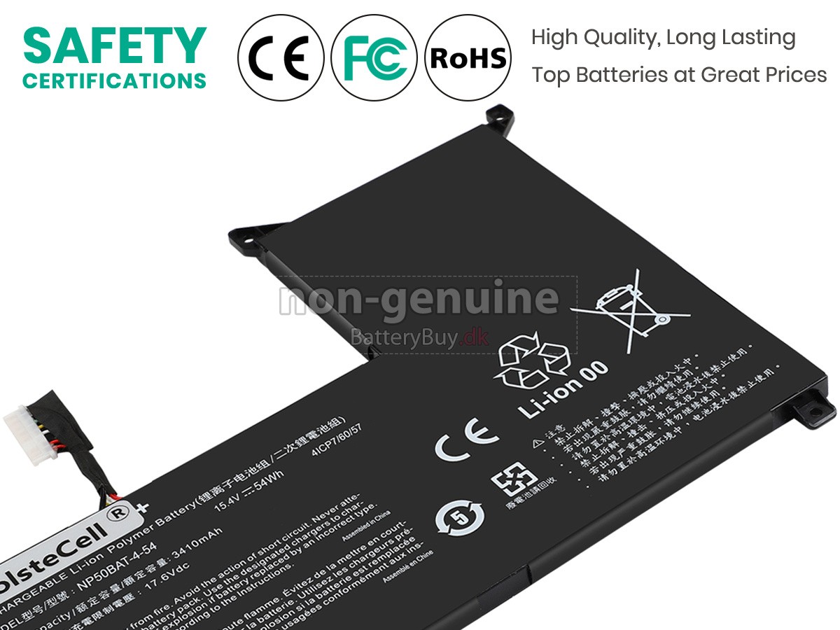 Gigabyte G5 MF5 udskiftningsbatteri