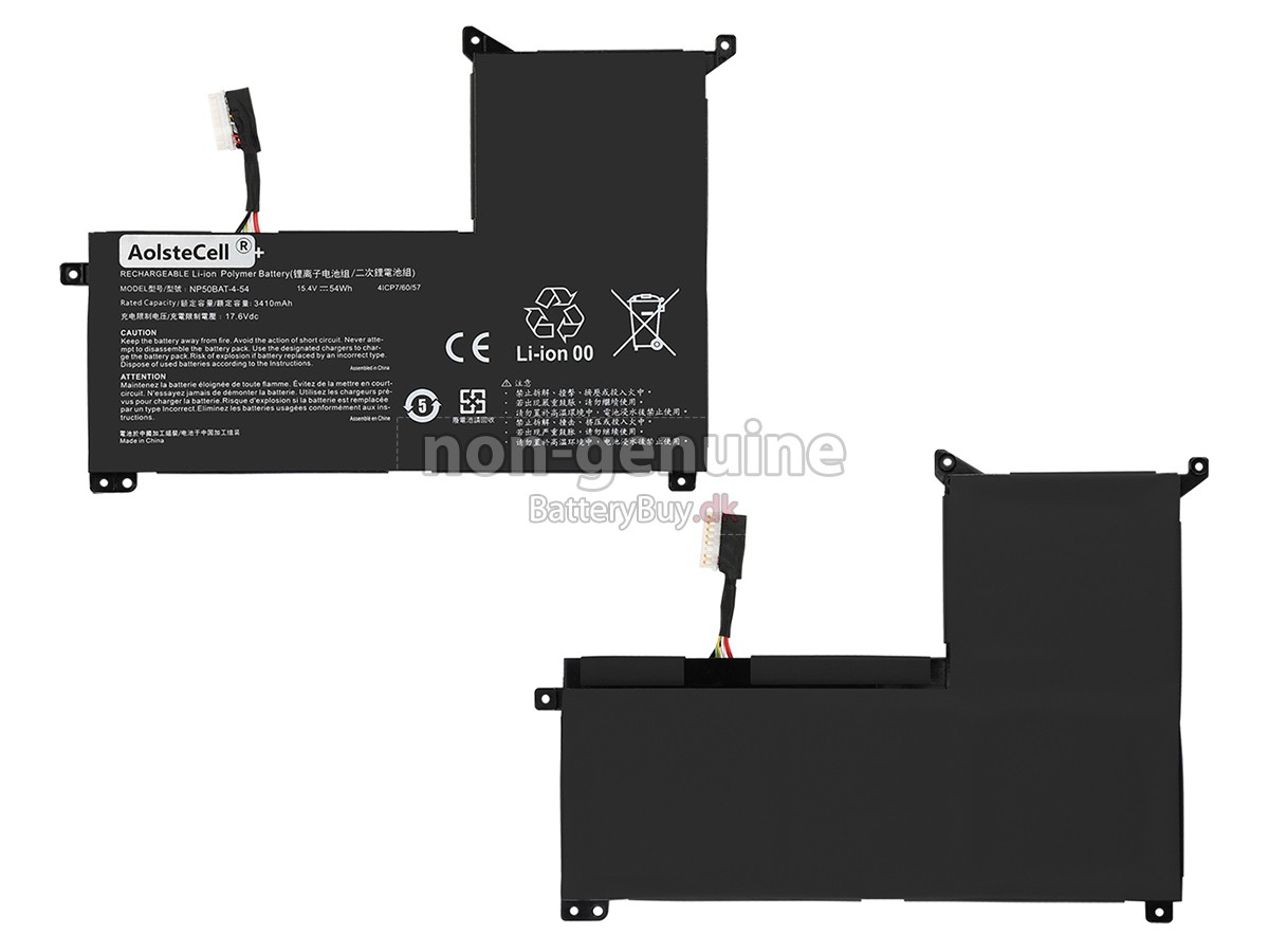 Gigabyte G5 MF5 udskiftningsbatteri