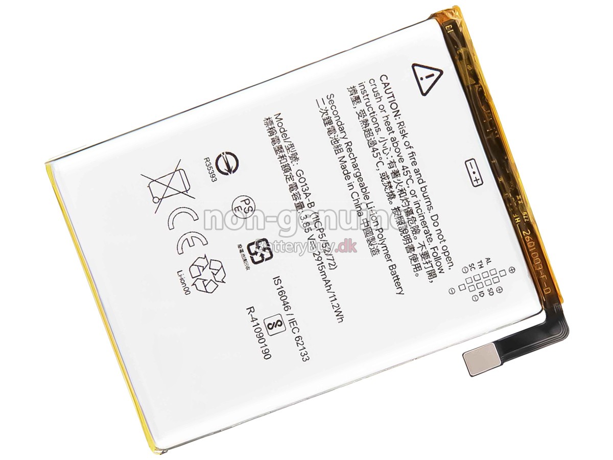 Google PIXEL 3 udskiftningsbatteri