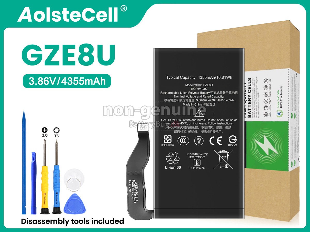 Google GZE8U udskiftningsbatteri
