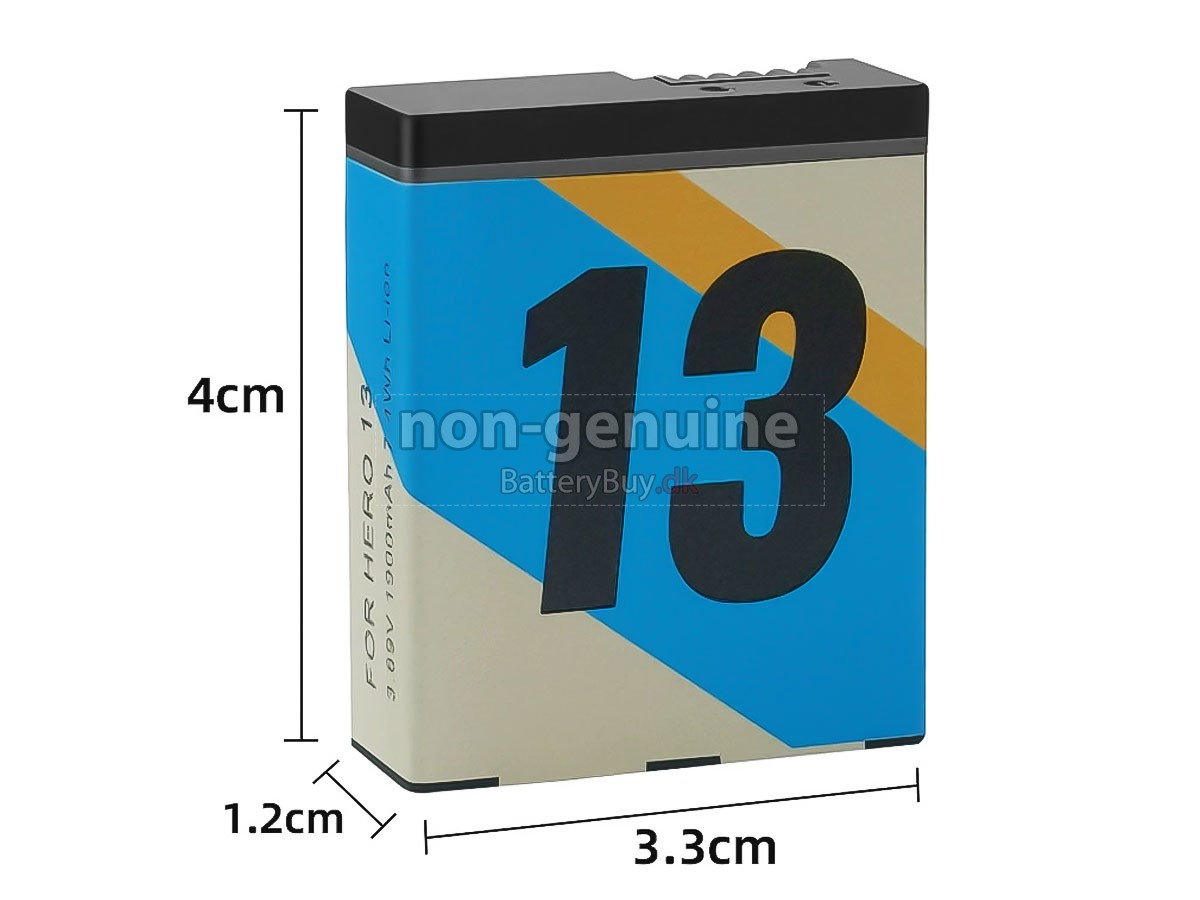 GoPro HERO 13 udskiftningsbatteri