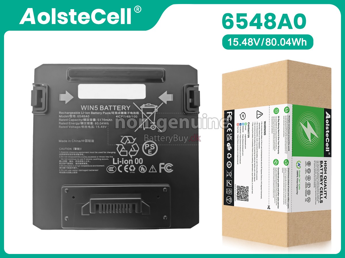 GPD 6548A0 udskiftningsbatteri