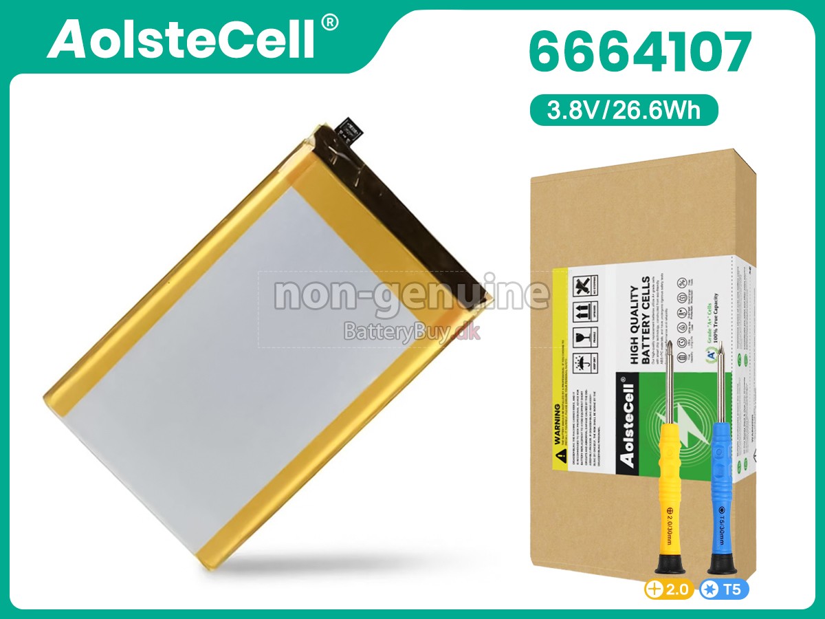 GPD YB6664107 udskiftningsbatteri