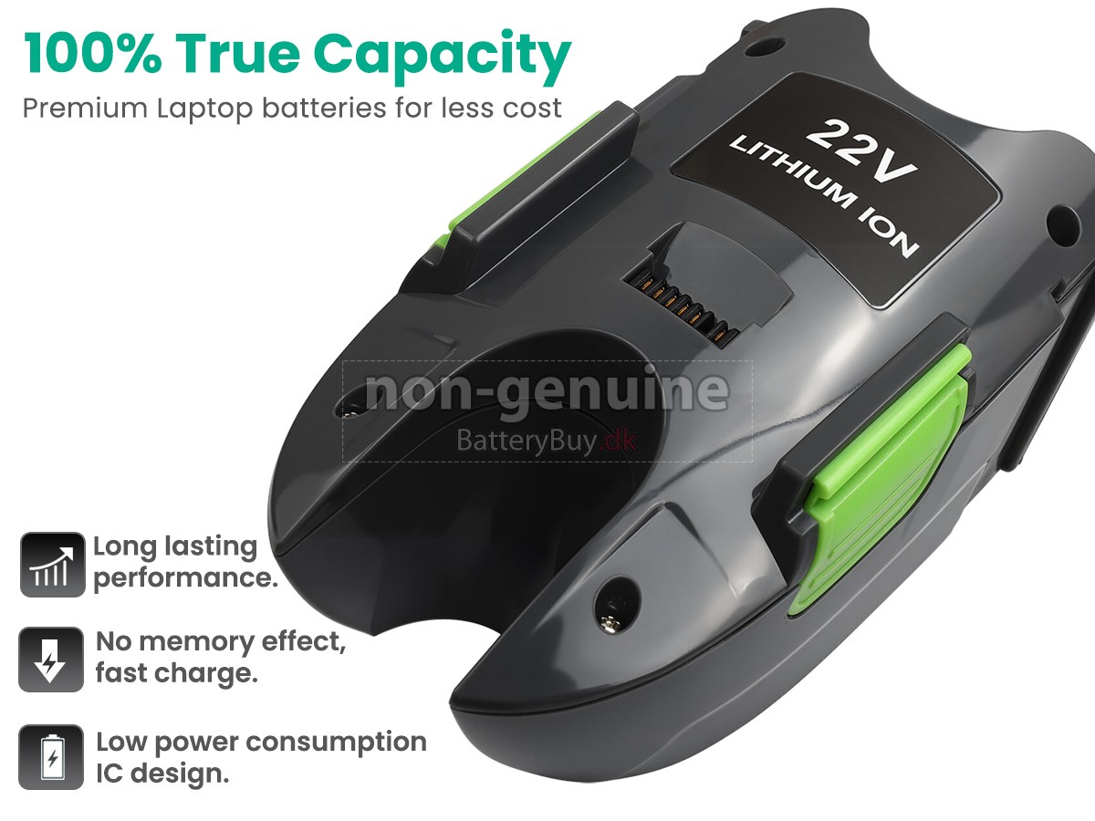 Gtech ATF006 udskiftningsbatteri