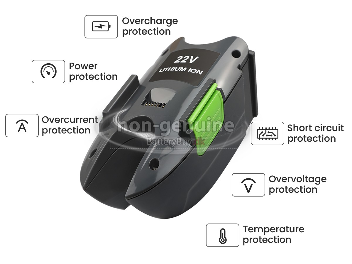Gtech ATF006 udskiftningsbatteri